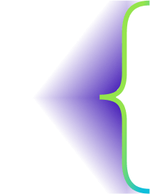 Left curly brace: symbolizing the start of code blocks.